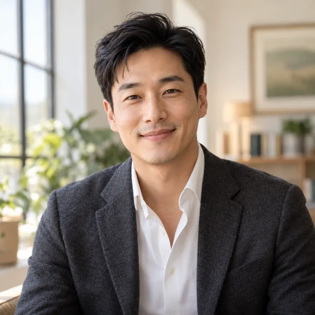 가상 코치 Daniel Kim의 AI 생성 사진